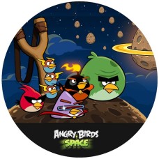 dAngr6 Vafa rotunda Angry birds Space d14.5cm